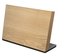 Studio magnetic knife block oak