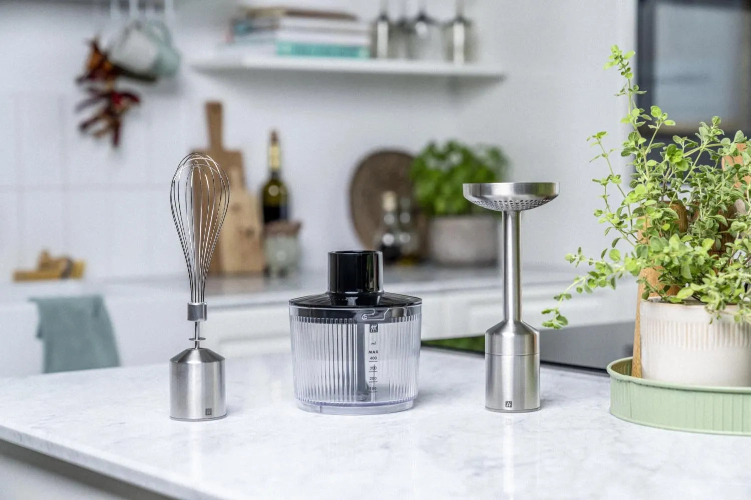 Robuster Enfinigy Kartoffelstampfer-Aufsatz von Zwilling, perfekt für cremiges Püree, langlebig und einfach zu reinigen.