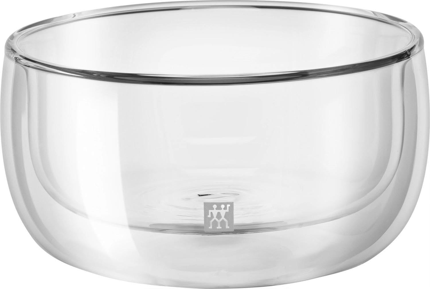 Elegantes 2er Set Sorrento Dessertgläser von Zwilling, 280ml, ideal für Desserts, doppelwandig für stilvolles Servieren.