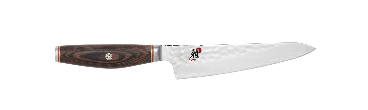 6000 MCT Shotoh 14cm in Braun präsentiert im Onlineshop von KAQTU Design AG. Küchenmesser ist von Miyabi
