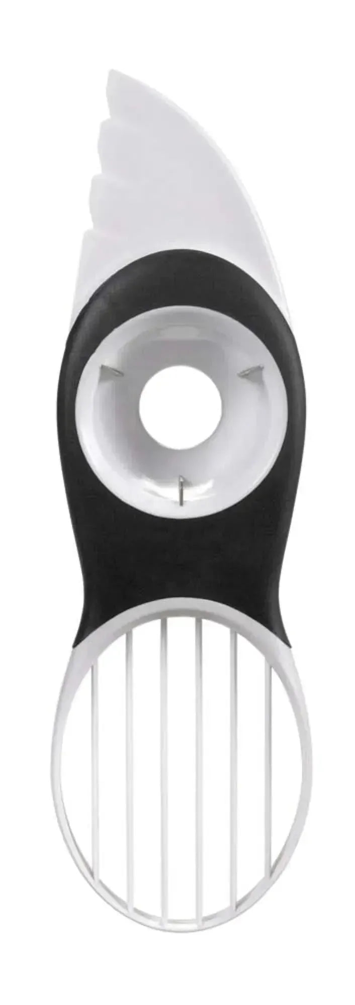 Good Grips 3-in-1 Avocadoschneider weiss in Weiss präsentiert im Onlineshop von KAQTU Design AG. Küchenhelfer ist von OXO