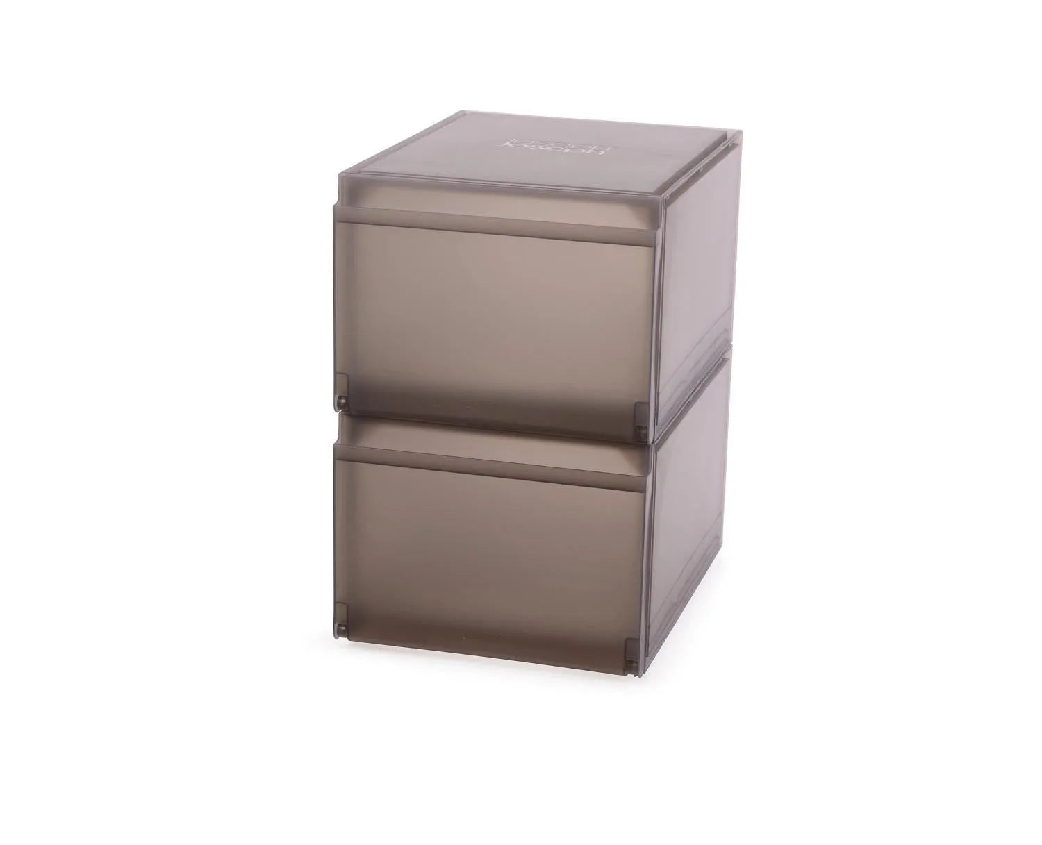 2er Set ShoeCase Schuhschrank PP 22x28x36cm grau in Grau präsentiert im Onlineshop von KAQTU Design AG. Schuhregal ist von Joseph Joseph