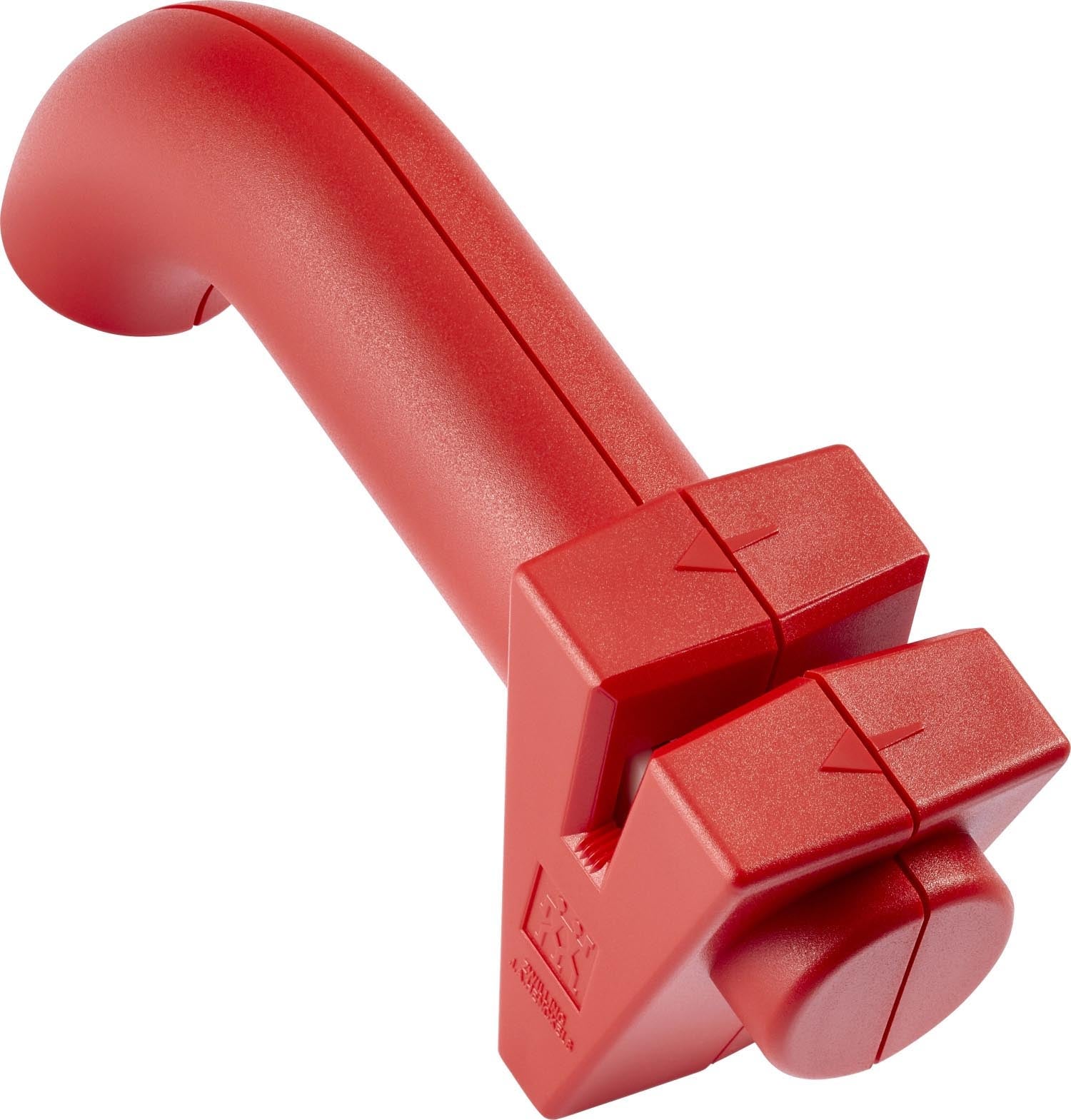 Der TWINSHARP Messerschärfer in Rot von Zwilling bietet eine einfache und effektive Möglichkeit, Ihre Messer scharf zu halten.