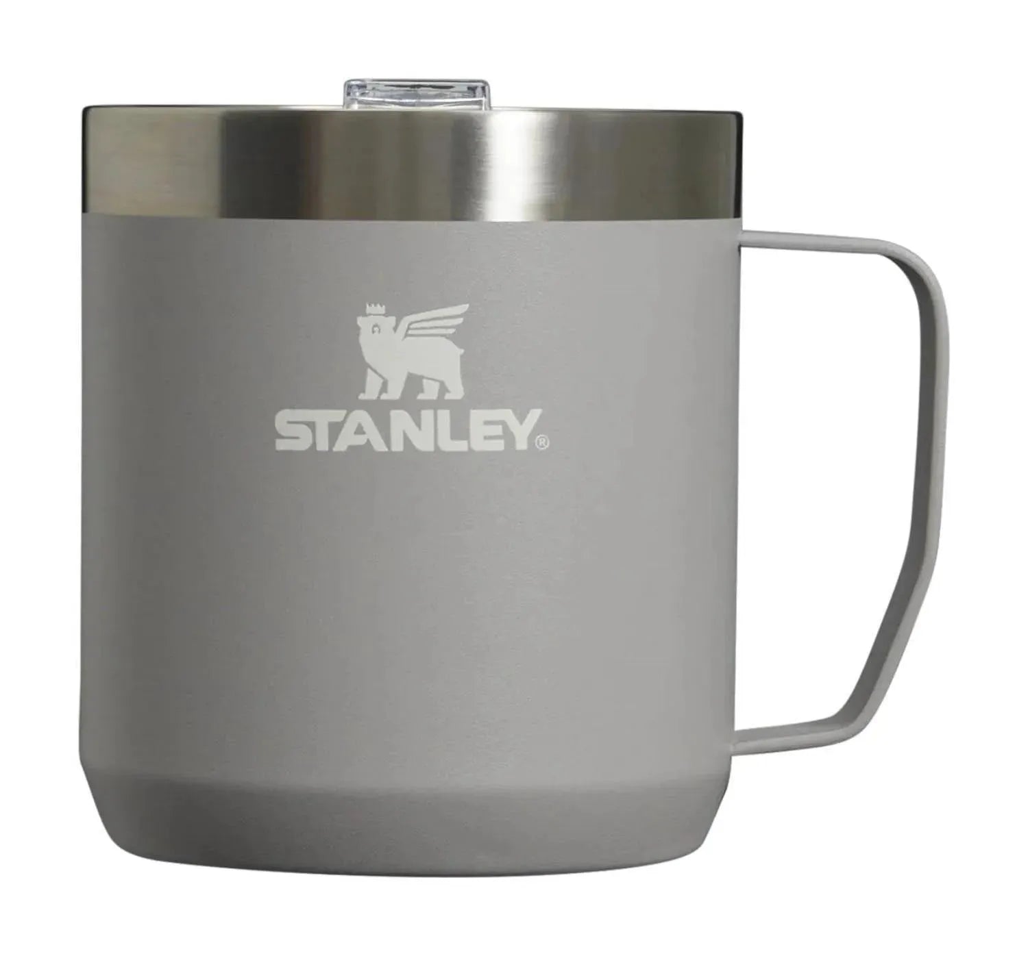 Everyday Camp Mug 0.35l ash 2.0 in Grau präsentiert im Onlineshop von KAQTU Design AG. Trinkflasche ist von Stanley