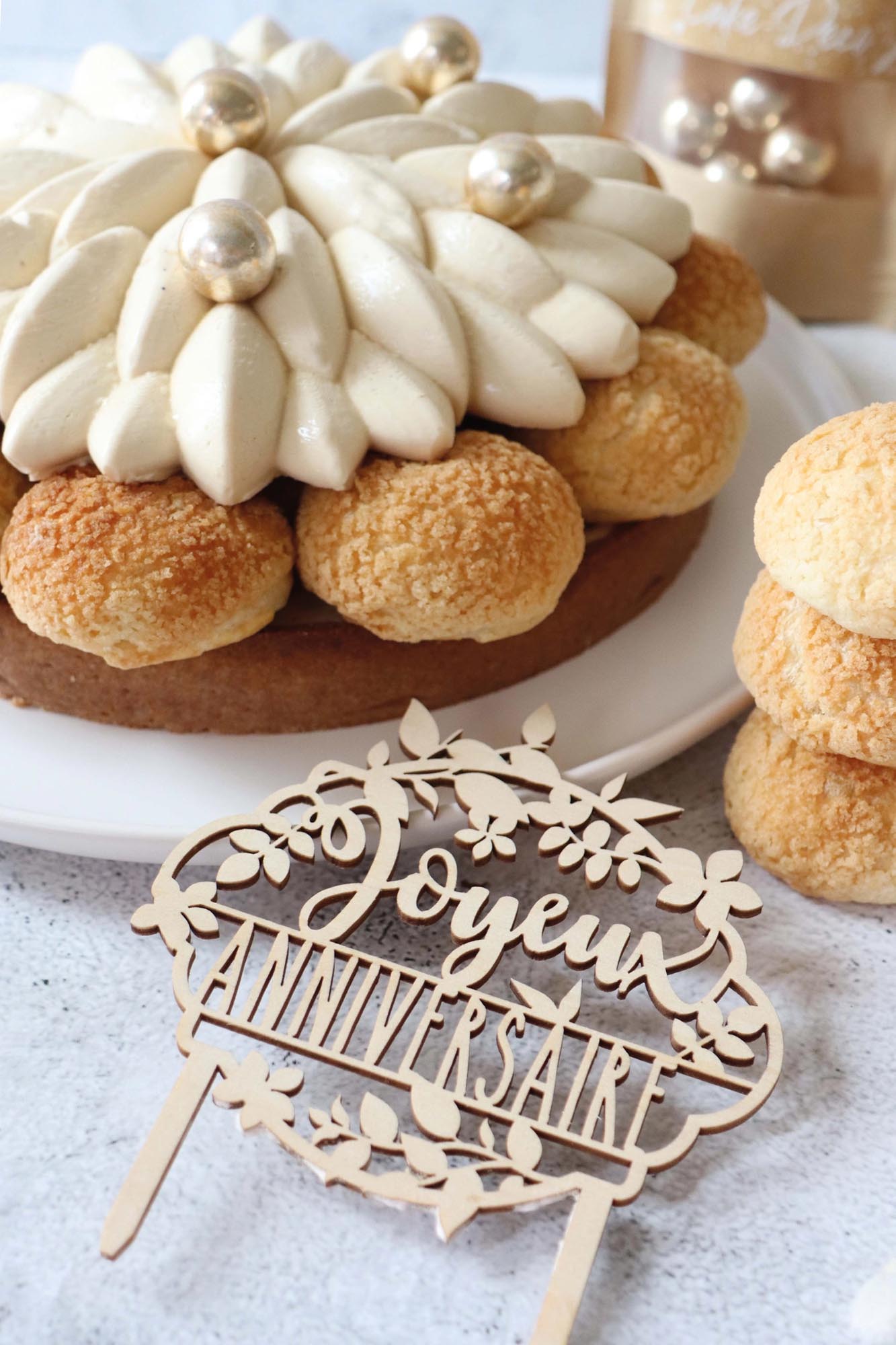 Silikon-Backform Saint Honoré, 20 cm, ideal für kreative Tortendekorationen und gleichmäßiges Backen, von Scrap Cooking.