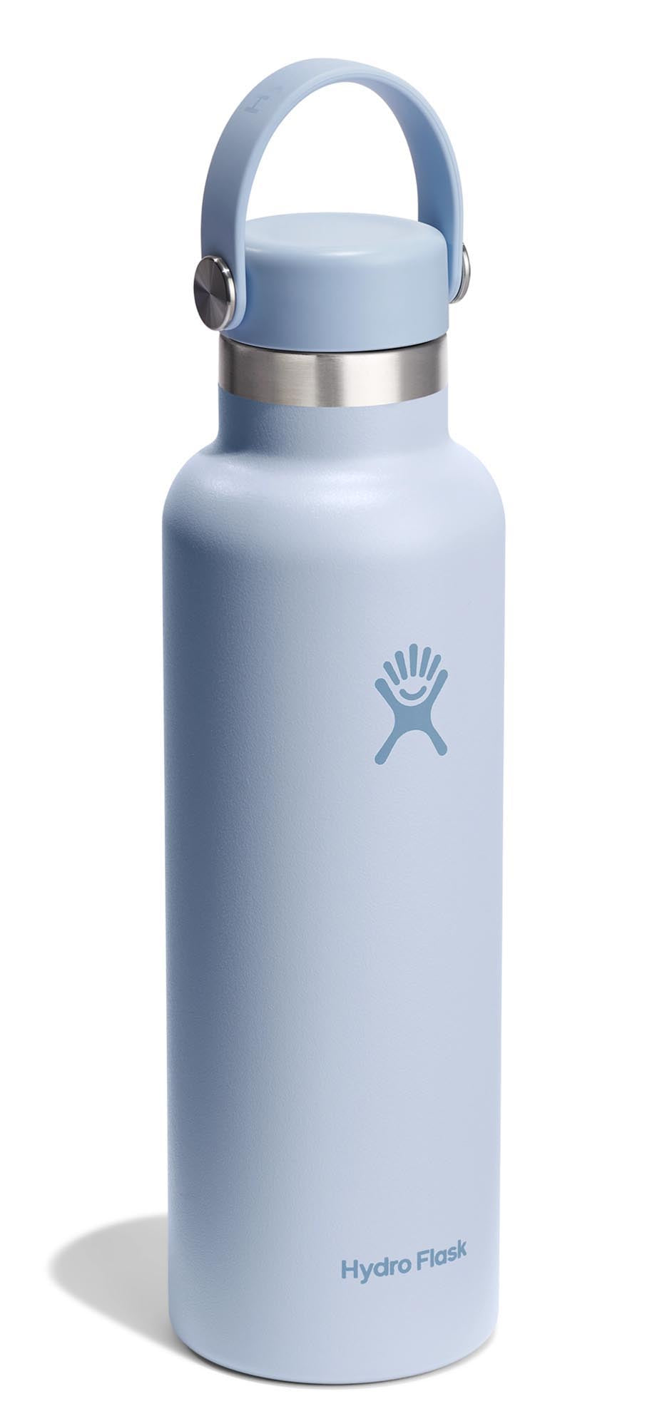 Stylische Hydro Flask Trinkflasche mit 620ml und Flex Deckel in Surf-Design, ideal für unterwegs und umweltfreundlich.