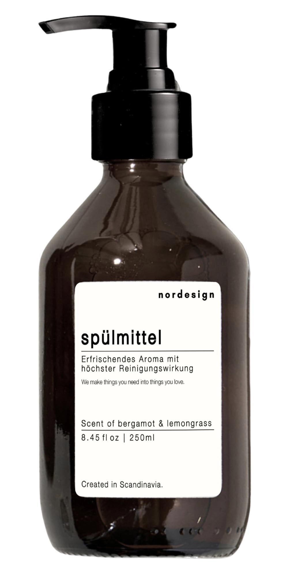 Spülmittel 250ml bergamot & lemongrass Kunststoffpumpe