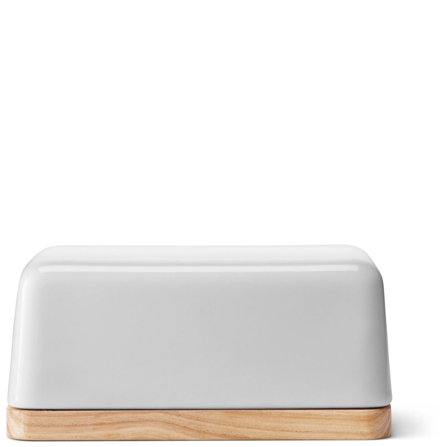 Collective Butterdose L14cm Esche weiss in Weiss präsentiert im Onlineshop von KAQTU Design AG. Aufbewahrungsdose ist von LSA