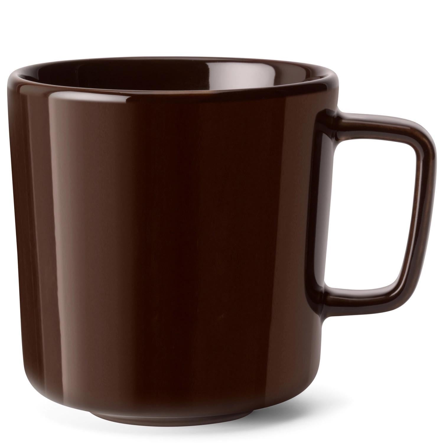 Elegantes 2er Set Kaffeetassen von LSA, 370ml, in Mocha-Farbton. Perfekt für stilvollen Kaffeegenuss zu zweit.