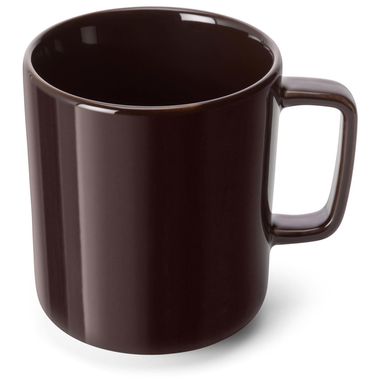 Set aus zwei stilvollen Kaffeetassen von LSA, 370ml, in edlem Mocha-Ton. Ideal für genussvolle Kaffeemomente.