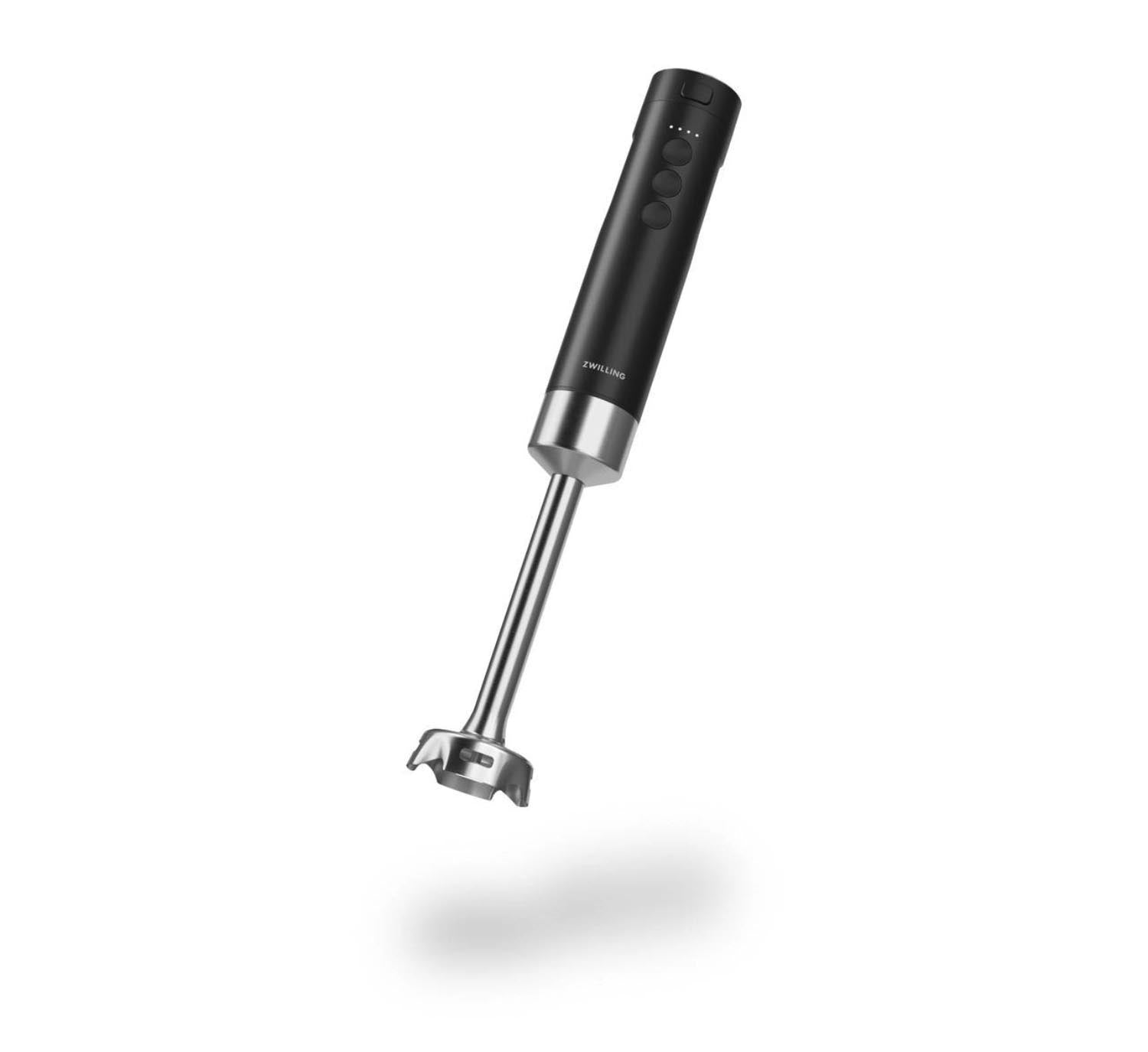 Kabelloser Stabmixer Xtend von Zwilling, ohne Akku, flexibel und hochwertig, ideal für kreative Küchenprojekte.