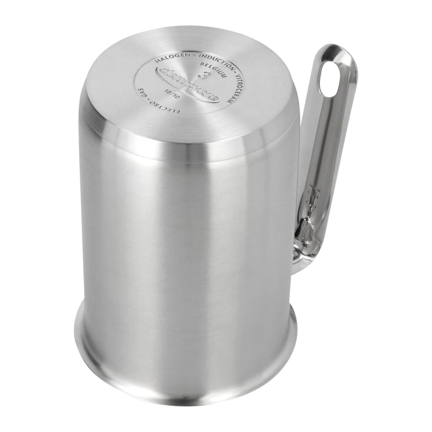 Die Demeyere Specialties 3 Saucenpfanne, 10 cm hoch, 1.1 l, aus Edelstahl, ideal für Saucen, mit hochwertigem Design und langlebiger Qualität.