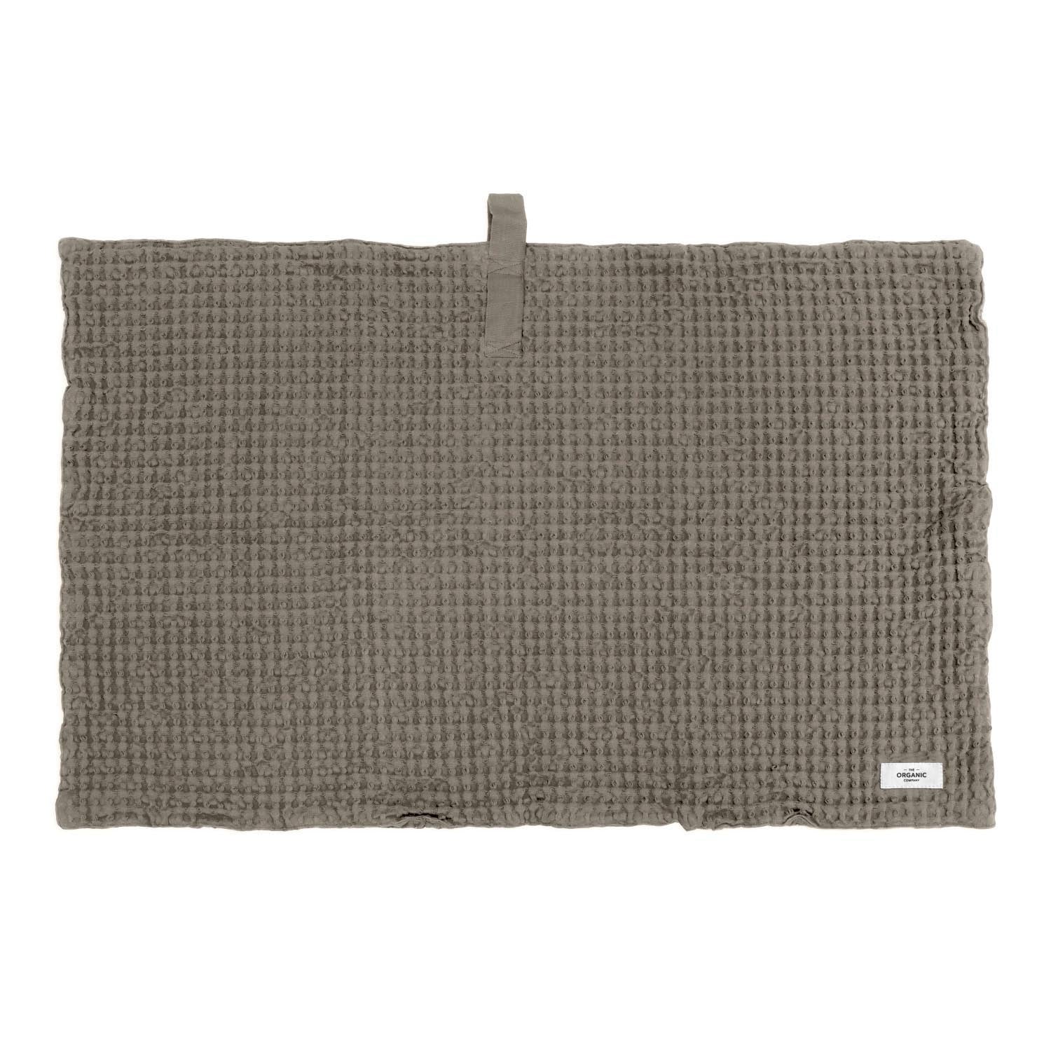 Big Waffle Badematte 80x55cm clay Biobaumwolle in 0 präsentiert im Onlineshop von KAQTU Design AG. Handtuch ist von The Organic Company