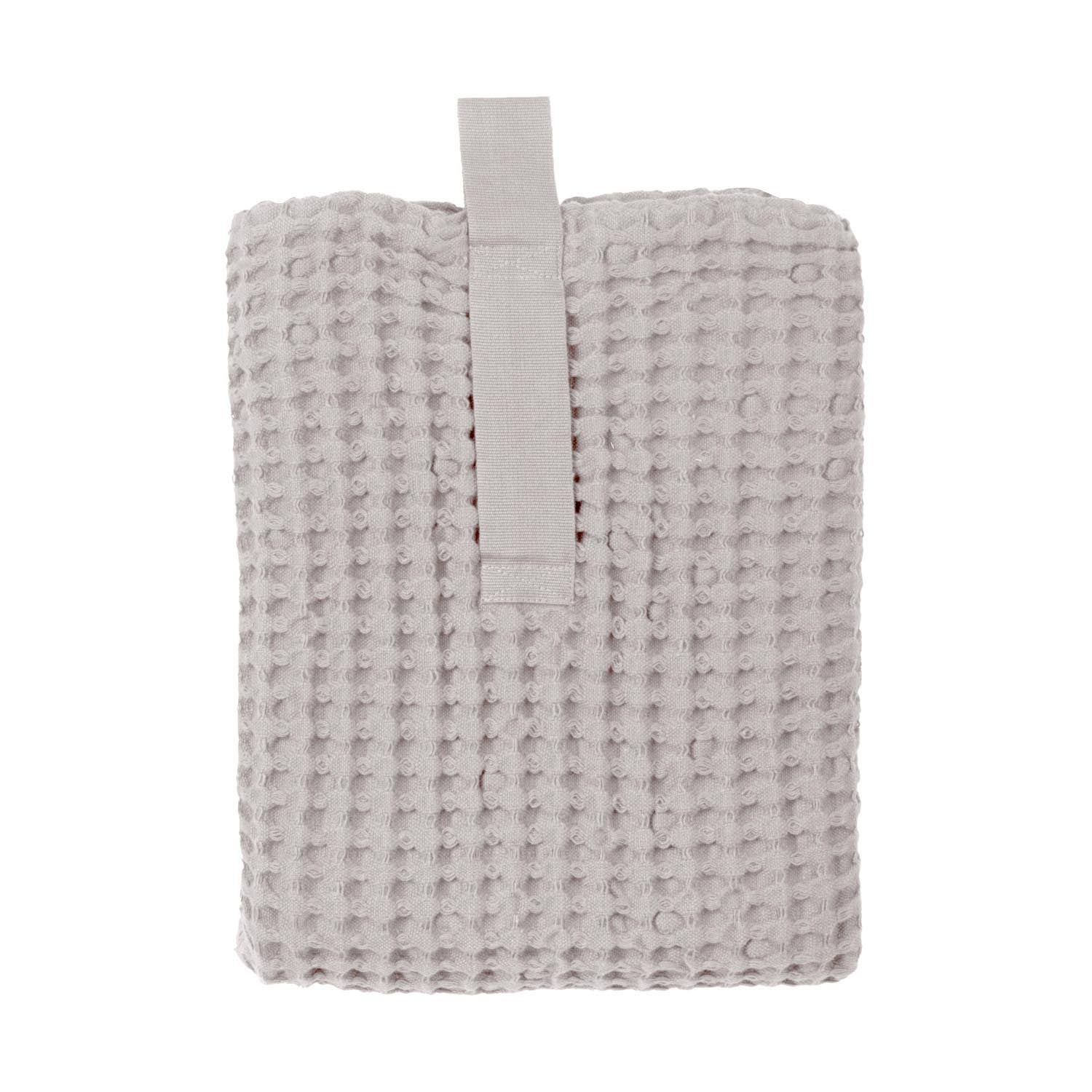 Big Waffle Badematte 80x55cm dusty lavendel Biobaumwolle in 0 präsentiert im Onlineshop von KAQTU Design AG. Handtuch ist von The Organic Company