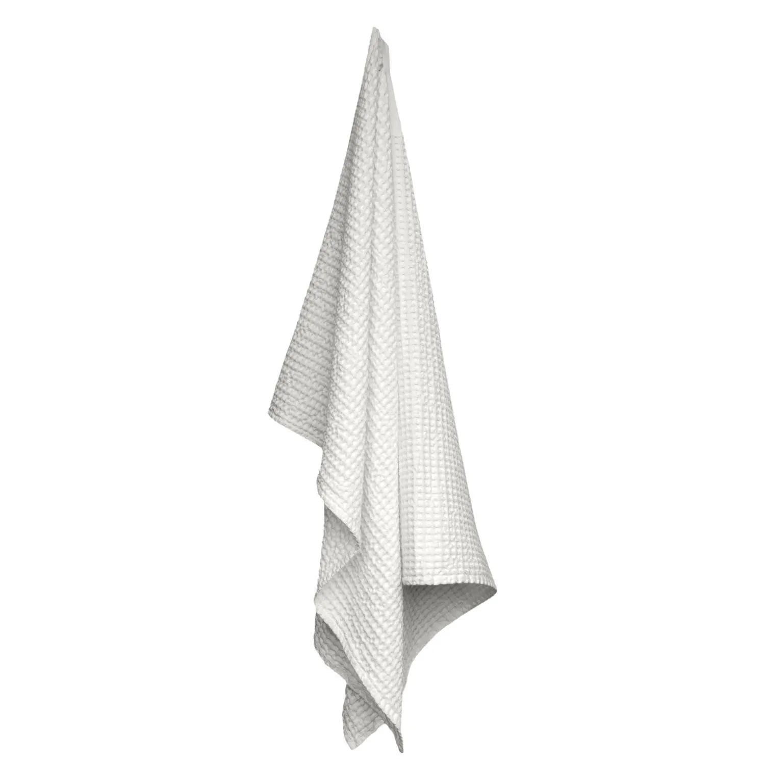 Big Waffle Badetuch 100x150cm natural white Biobaumwolle in 0 präsentiert im Onlineshop von KAQTU Design AG. Badetuch ist von The Organic Company