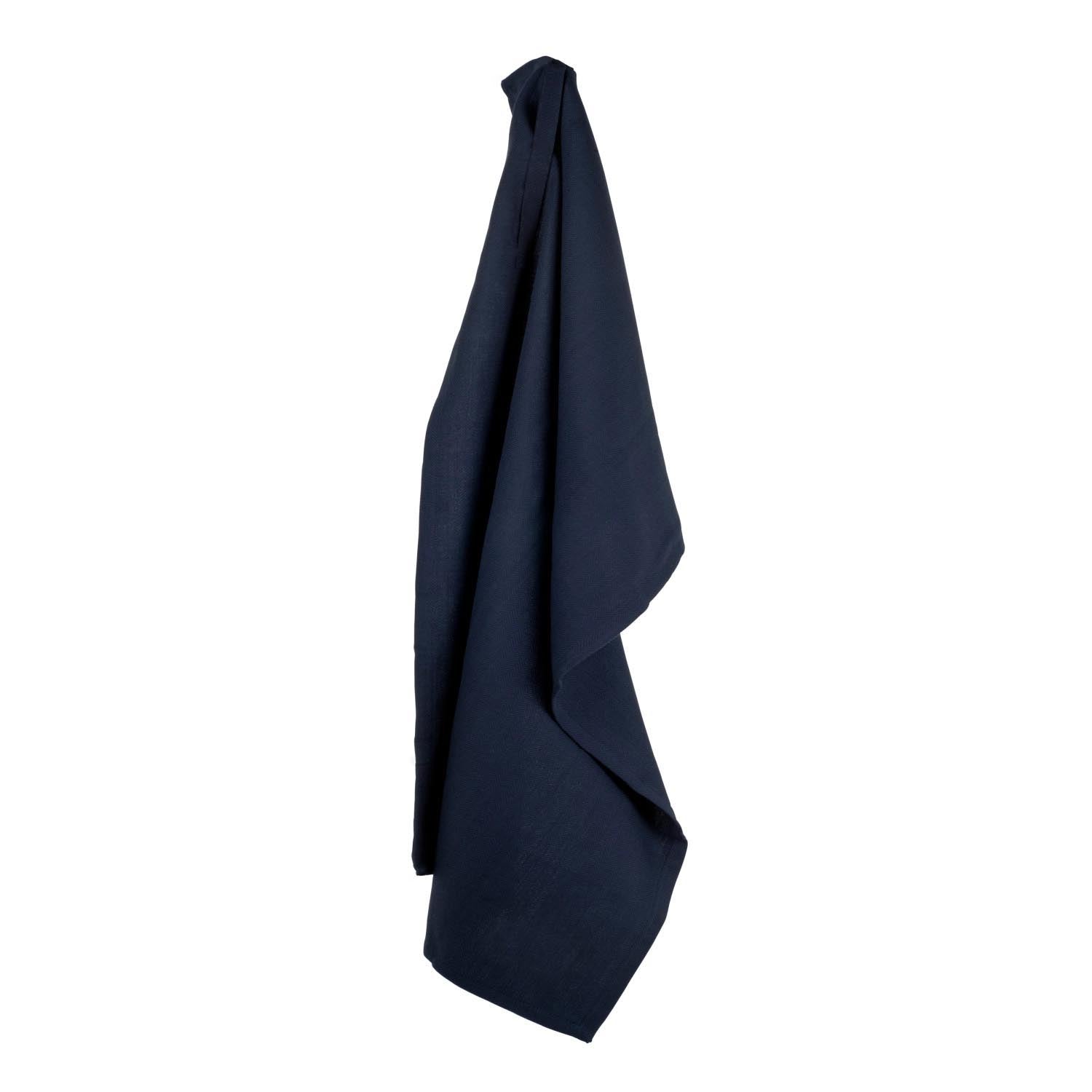 Geschirrtuch 53x86cm dark blue Biobaumwolle in 0 präsentiert im Onlineshop von KAQTU Design AG. Küchentuch ist von The Organic Company
