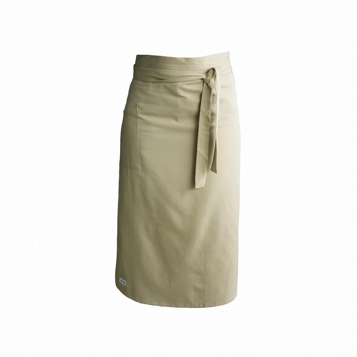 Schürze 100x38cm pale honey Biobaumwolle in 0 präsentiert im Onlineshop von KAQTU Design AG. Haushaltshilfen ist von The Organic Company