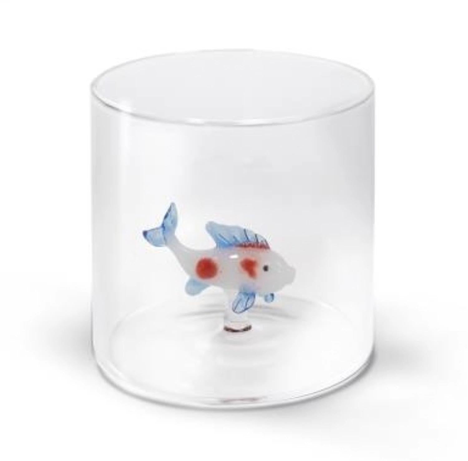Glas aus Borosilikat 250ml Karpfen in Transparent präsentiert im Onlineshop von KAQTU Design AG. Glas ist von Easy Life