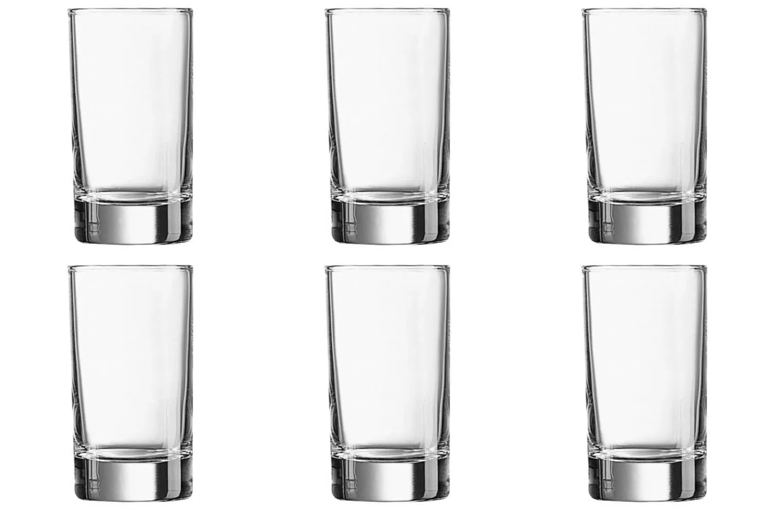 6er Set Islande H/B Becher 0.16lt D5.5cm H10.1cm in Transparent präsentiert im Onlineshop von KAQTU Design AG. Glas ist von Arc