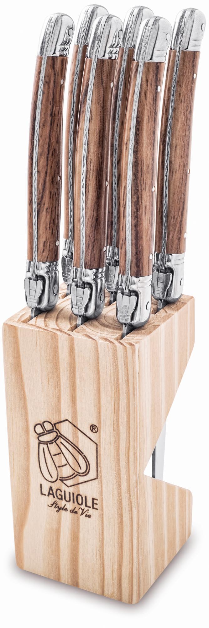 Premium line steak knife Wood 1.8mm