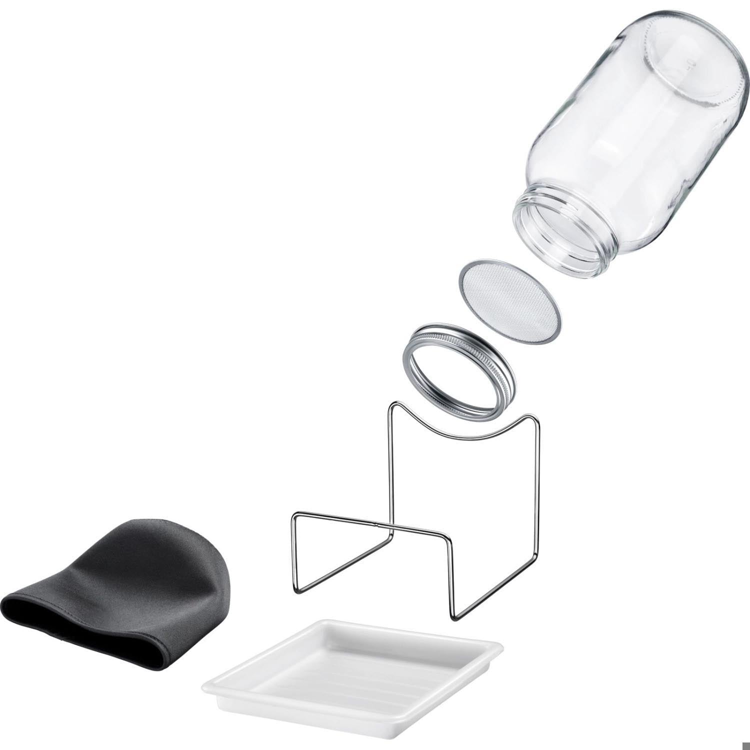 Das Westmark Sprossenglas 2000 ml ist ideal für die einfache und hygienische Keimzucht zu Hause. Perfekt für frische Sprossen.