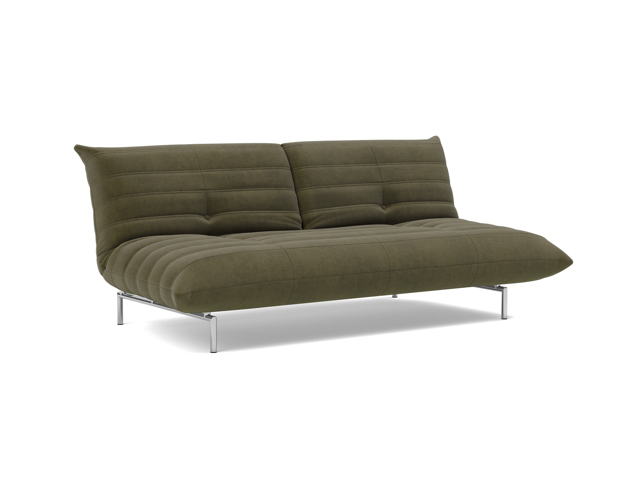 Mikunjo Schlafsofa in 316 Cordufine Pine Green präsentiert im Onlineshop von KAQTU Design AG. Bettsofa ist von Innovation Living