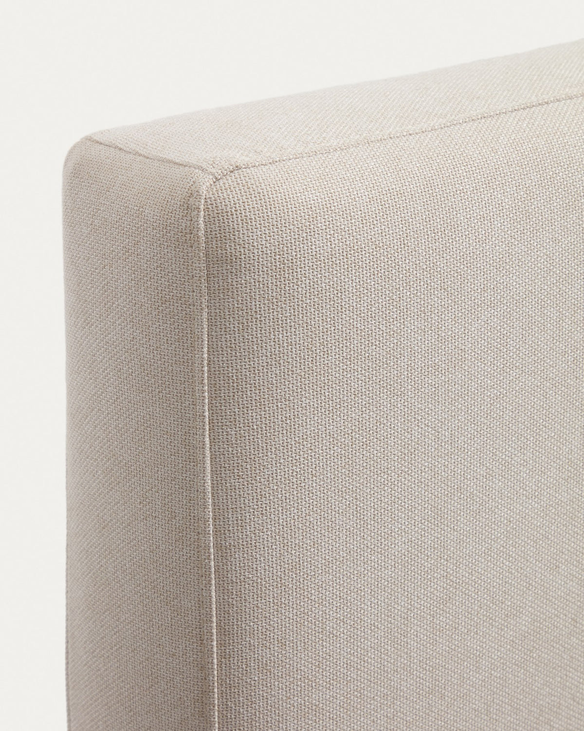 Abziehbares Bett Blok in Écru mit aufklappbarem Bettkasten, Rahmen aus MDF, Spanplatte und Holz, für Matratzengrösse 180 x 200 cm