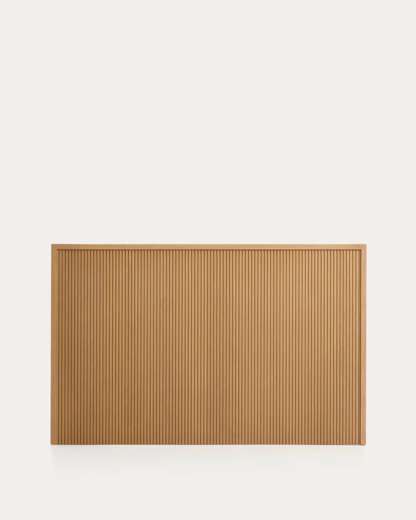 Bettkopfteil Helvine aus Eichenfurnier für Betten bis zu 90 cm, FSC 100 % in Natur präsentiert im Onlineshop von KAQTU Design AG. Kopfteile ist von Kave Home