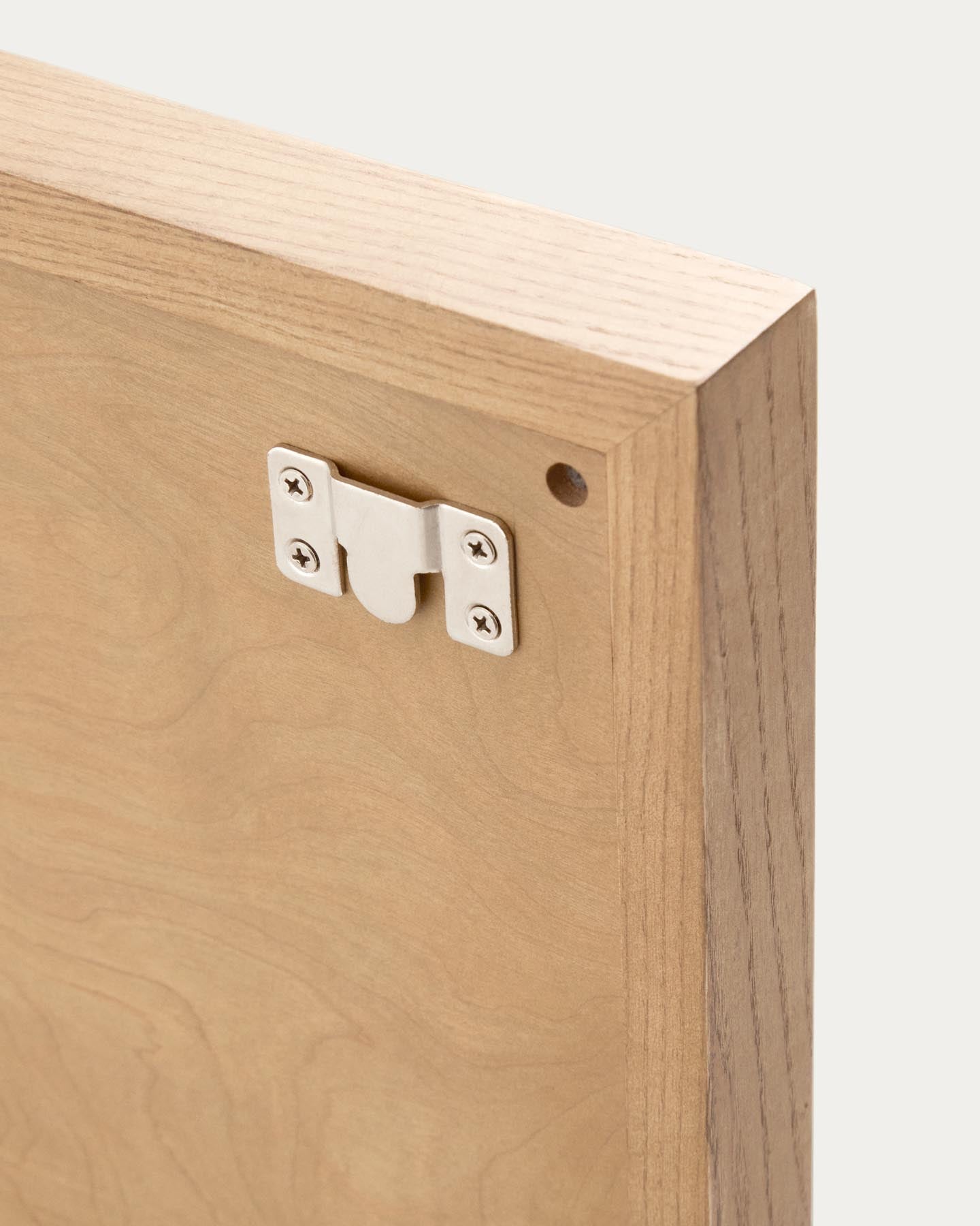 Bettkopfteil Helvine aus Eichenfurnier für Betten bis zu 90 cm, FSC 100 % in Natur präsentiert im Onlineshop von KAQTU Design AG. Kopfteile ist von Kave Home