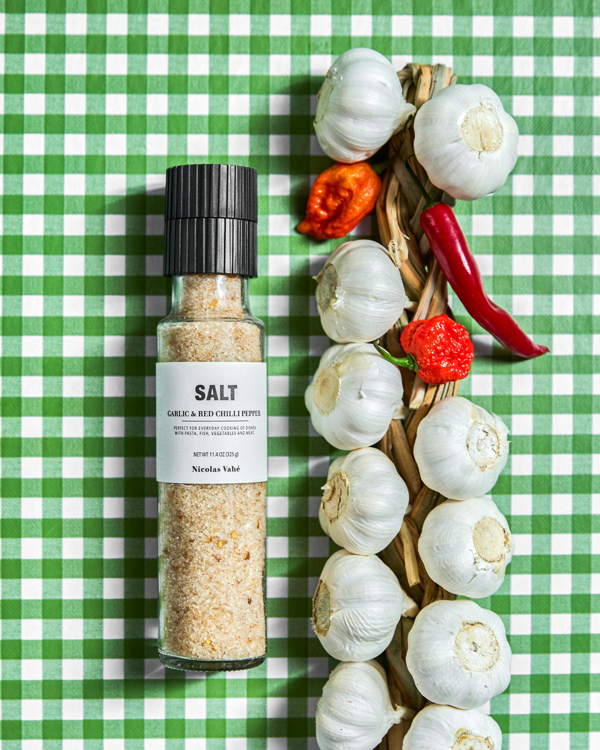 Salz, Knoblauch & Red Chilli Pfeffer in  präsentiert im Onlineshop von KAQTU Design AG. Salz & Pfeffer ist von Nicolas Vahé