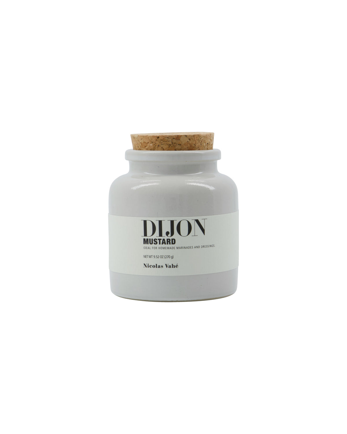 Dijon-Senf, Dijon mustard, 270 g in Weiß präsentiert im Onlineshop von KAQTU Design AG. Lebensmittel ist von Nicolas Vahé