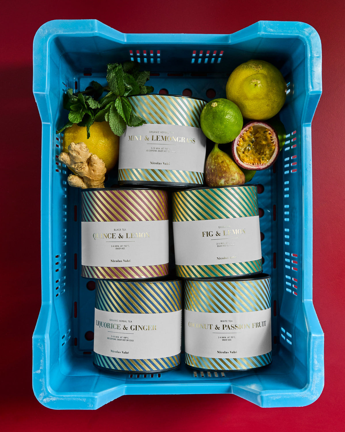 Green Tea, Fig & Lemon in  präsentiert im Onlineshop von KAQTU Design AG. Lebensmittel ist von Nicolas Vahé