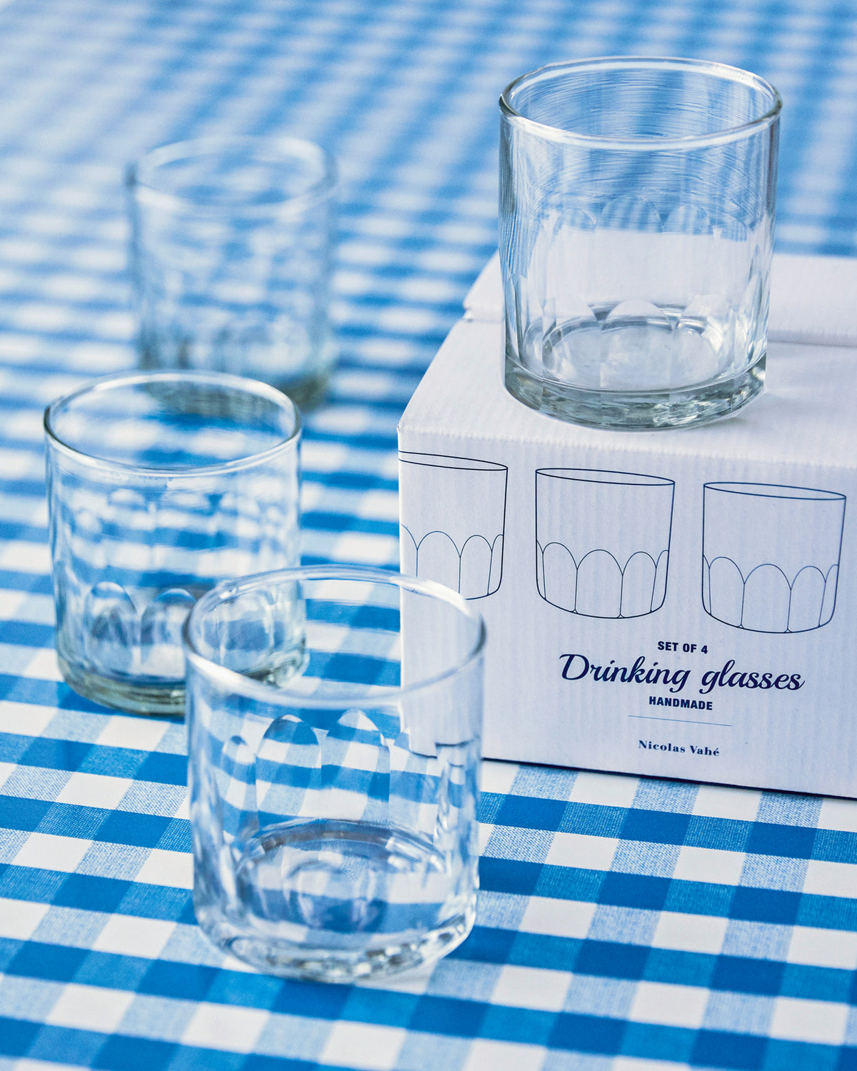 Trinkglas, NVBistro, Klar in Klar präsentiert im Onlineshop von KAQTU Design AG. Trinkgläser ist von Nicolas Vahé