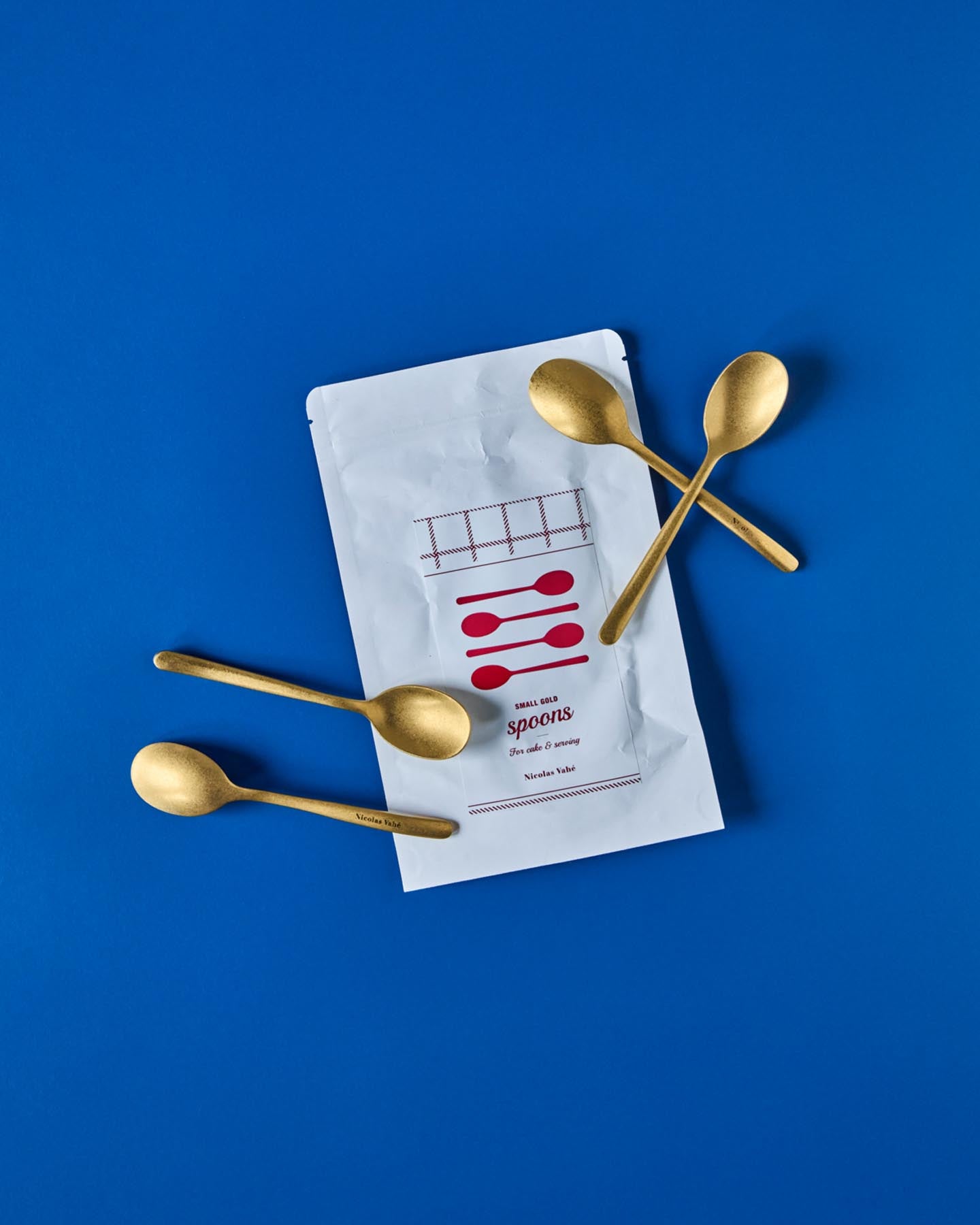 Teelöffel, NVSpoon, Antikgoldenes Finish in Antikgoldenes Finish präsentiert im Onlineshop von KAQTU Design AG. Geschirr ist von Nicolas Vahé
