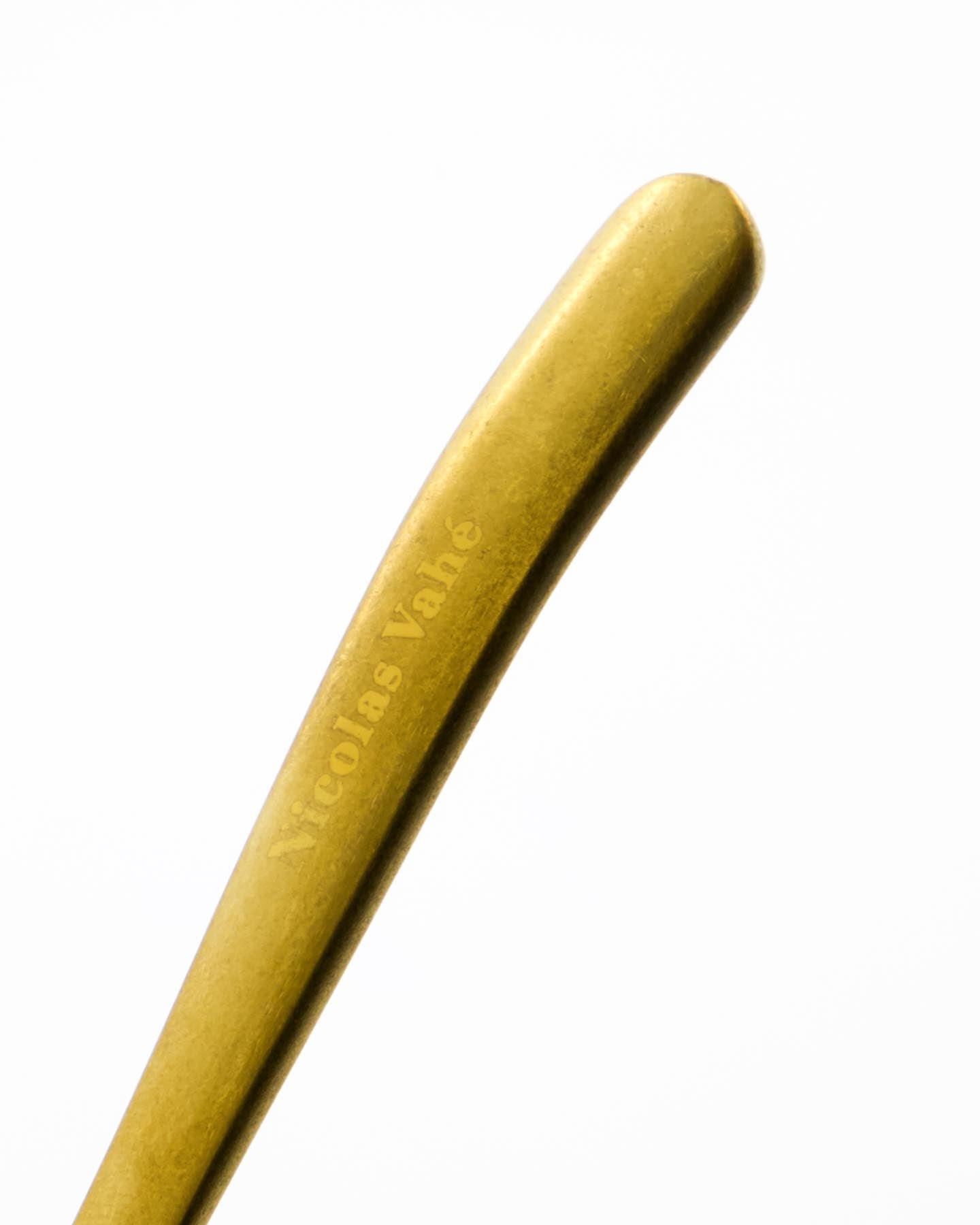 Kuchengabel, NVCake, Antikgoldenes Finish in Antikgoldenes Finish präsentiert im Onlineshop von KAQTU Design AG. Geschirr ist von Nicolas Vahé