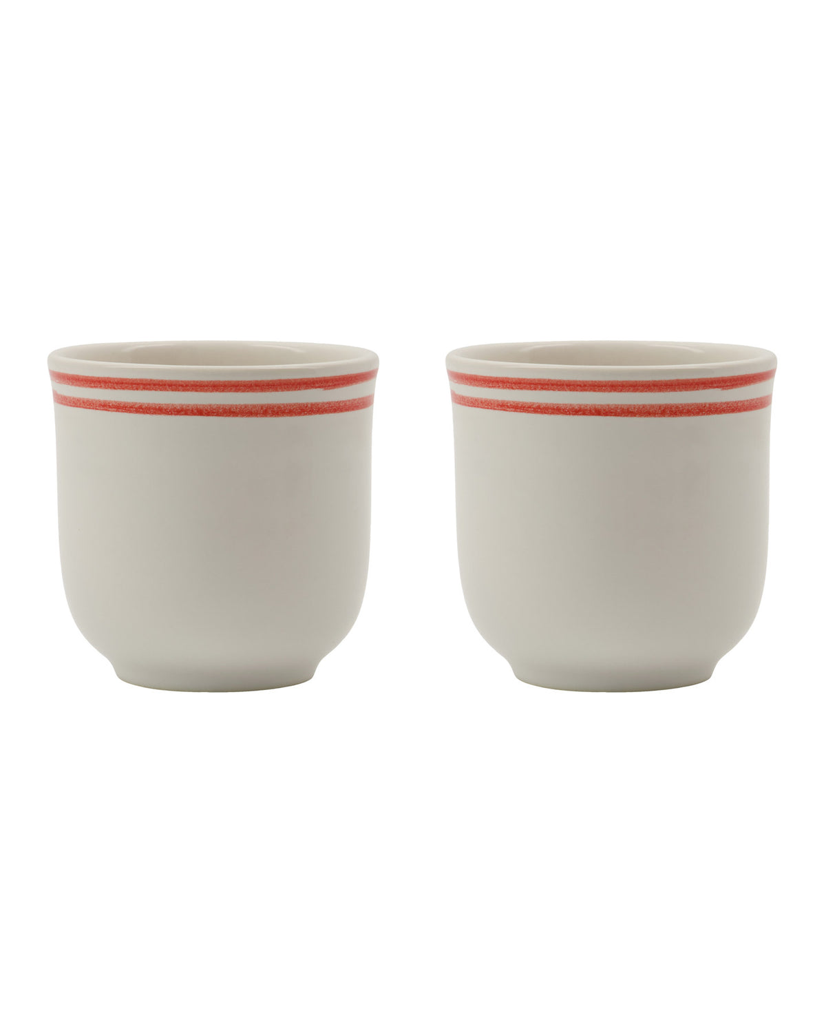 Tasse, NVBistro, Rot, Weiß in Red präsentiert im Onlineshop von KAQTU Design AG. Tasse ist von Nicolas Vahé