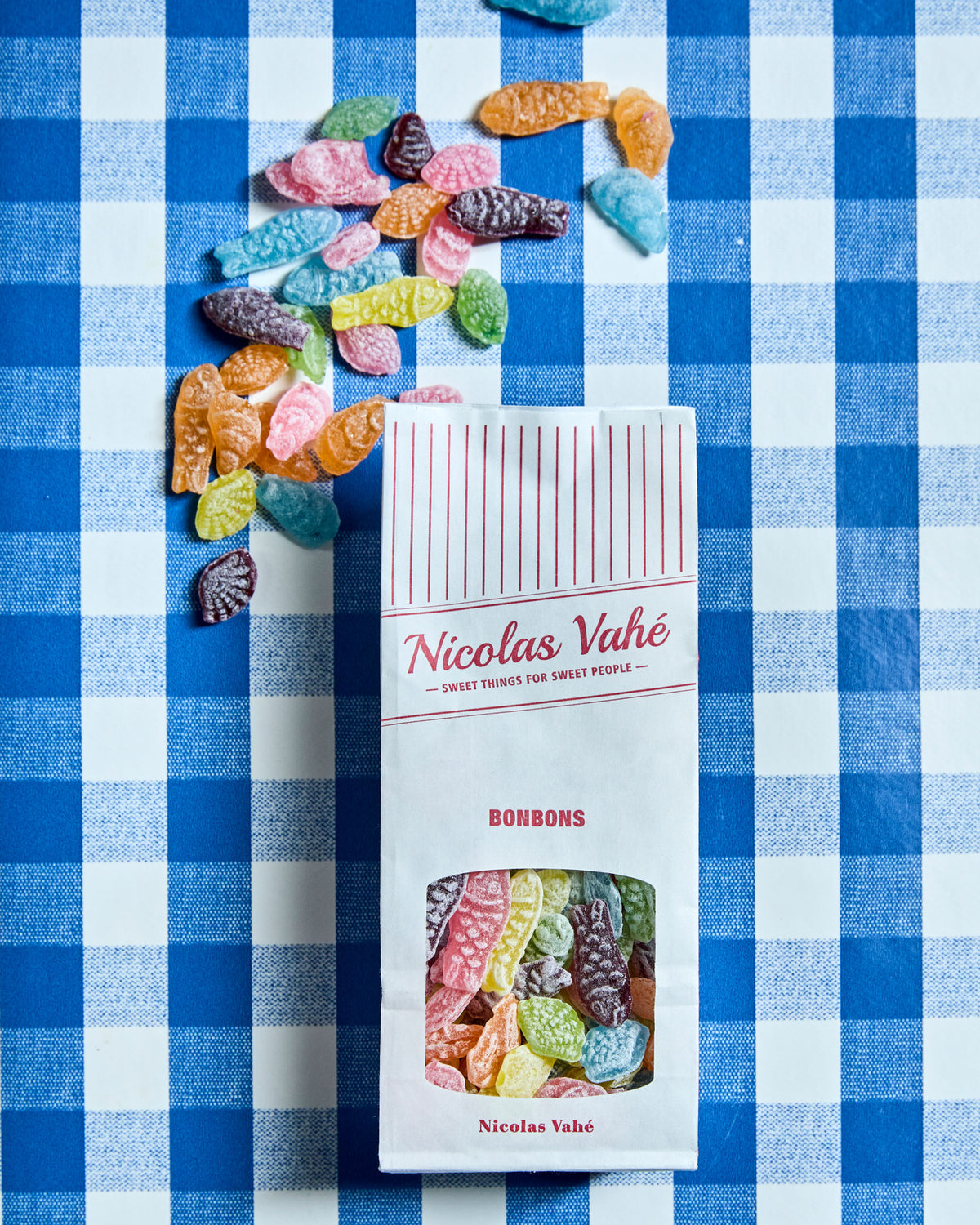 Bonbons, Berries, 150 g in  präsentiert im Onlineshop von KAQTU Design AG. Lebensmittel ist von Nicolas Vahé