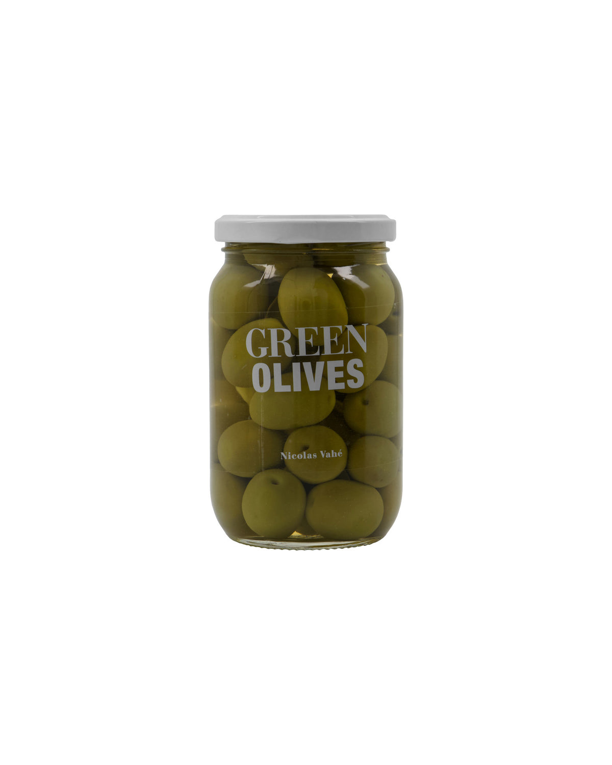 Grüne Oliven in Lake, Produktbild Oliven, Grün, 370 g von Nicolas Vahé