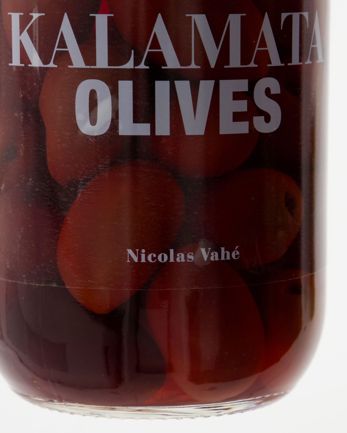 Kalamata-Oliven in einer eleganten Schale, 370 g von Nicolas Vahé, perfekt für Antipasti und als gesunde Snack-Option.