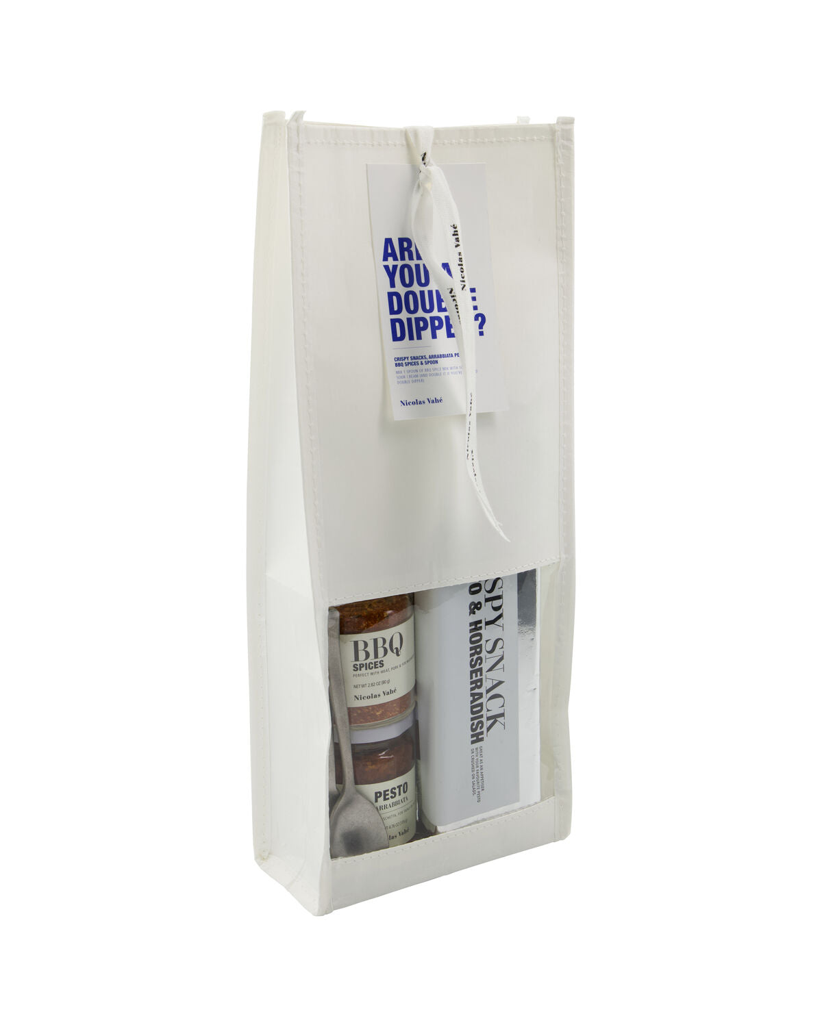 Gift bag, Are you a double dipper?, 75|75|80|135 g|g|g|g in  präsentiert im Onlineshop von KAQTU Design AG. Geschenkset ist von Nicolas Vahé