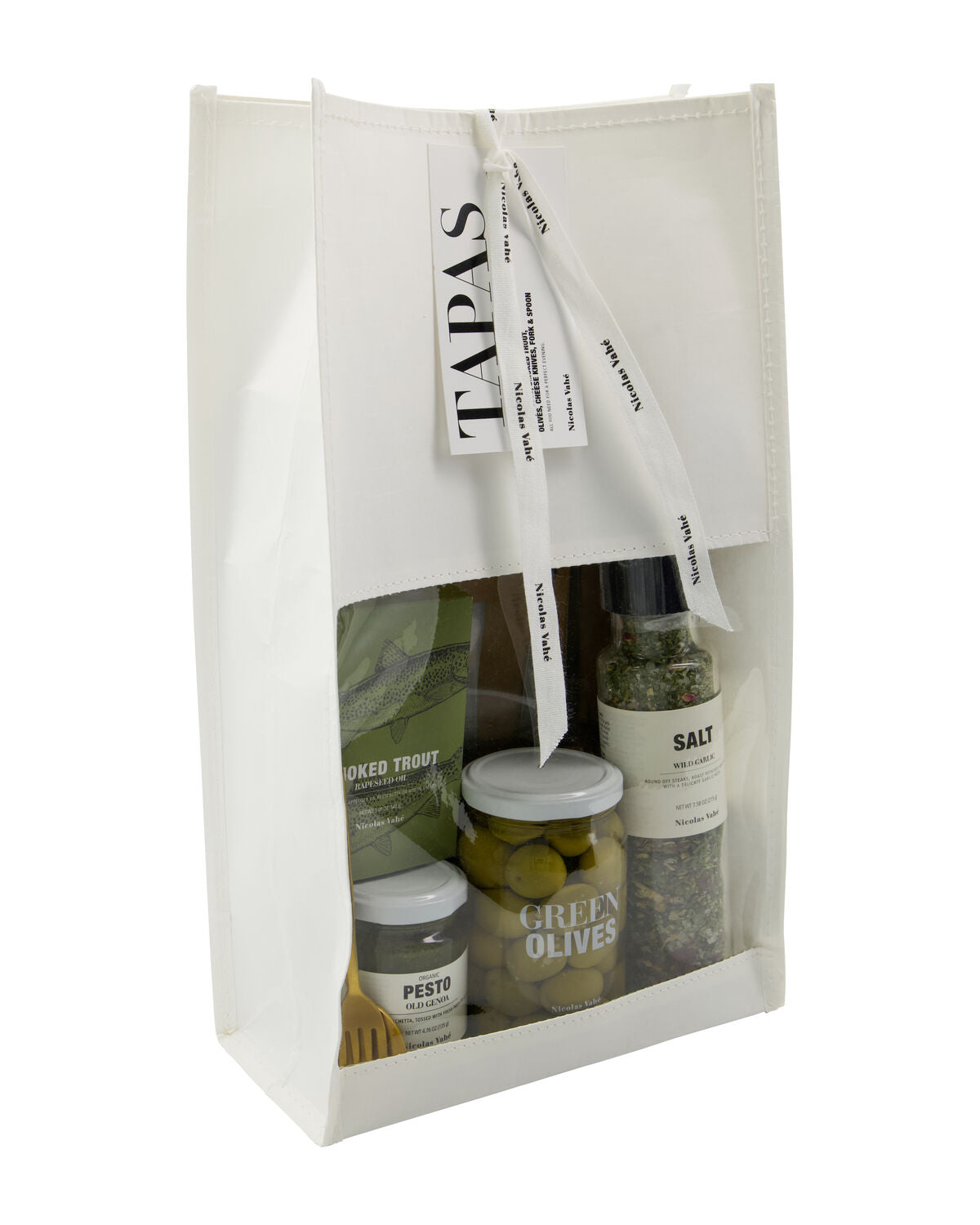 Gift bag, Tapas Tuesday or Thursday, 135|215|370|110 g|g|g|g in  präsentiert im Onlineshop von KAQTU Design AG. Geschenkset ist von Nicolas Vahé