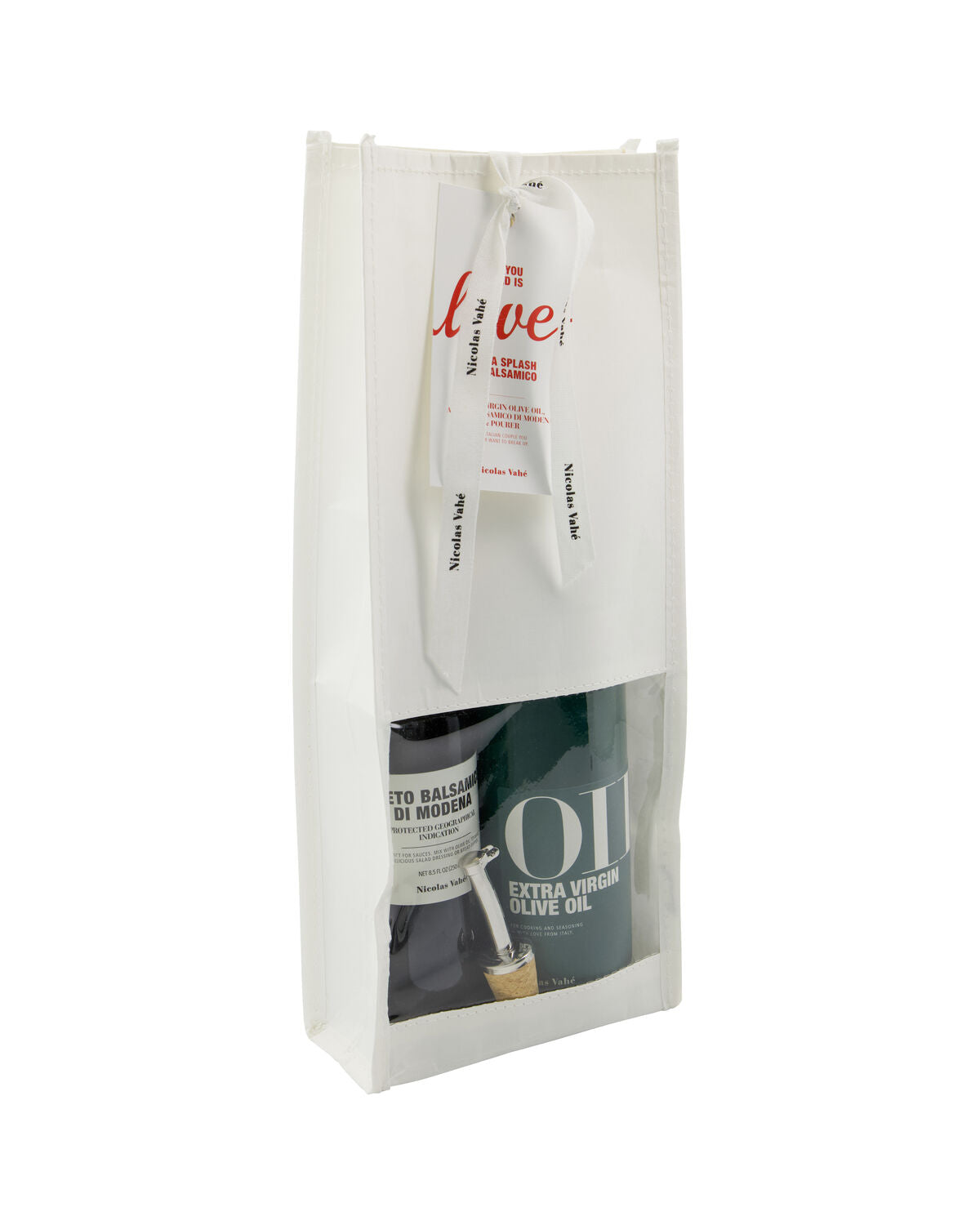 Gift bag, Oil you need is love and…, 25|500 cl|ml in  präsentiert im Onlineshop von KAQTU Design AG. Geschenkset ist von Nicolas Vahé