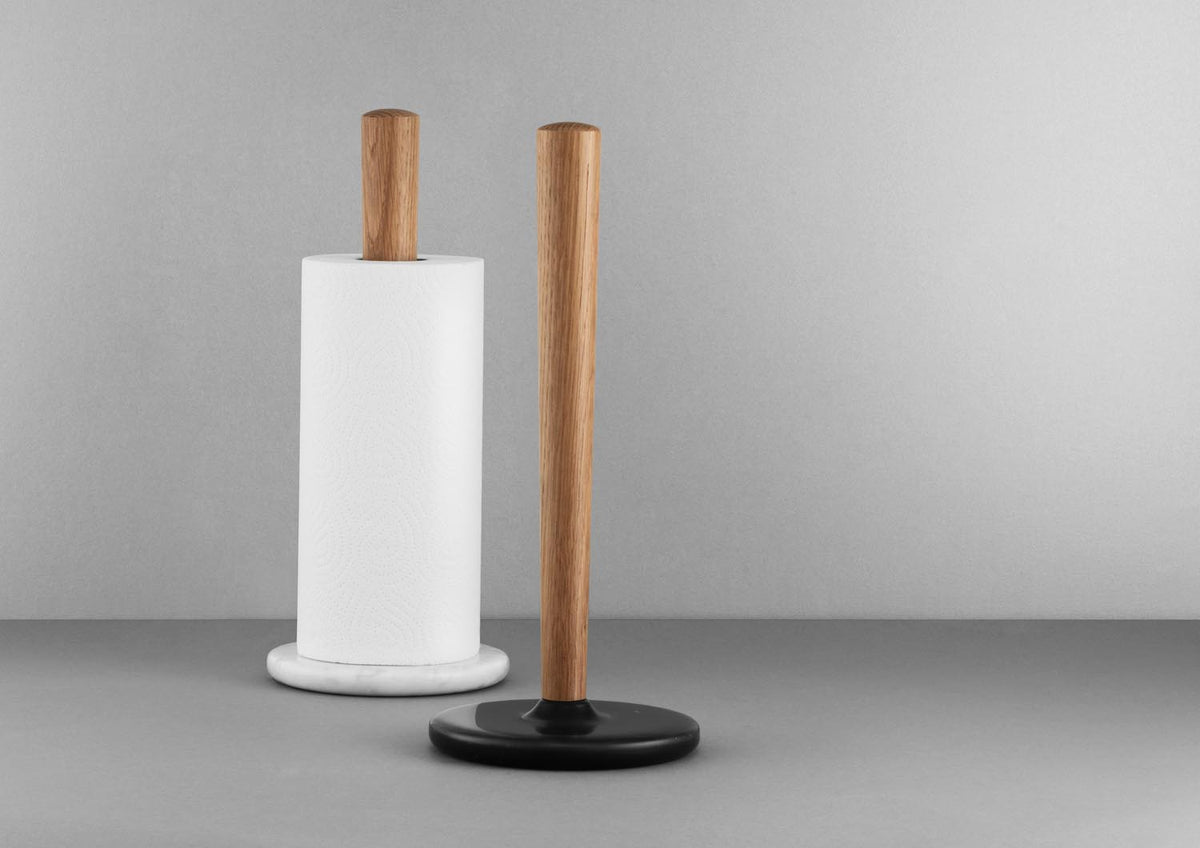 Craft Küchenrollenhalter in Schwarz präsentiert im Onlineshop von KAQTU Design AG. Papierrollenhalter ist von Normann Copenhagen