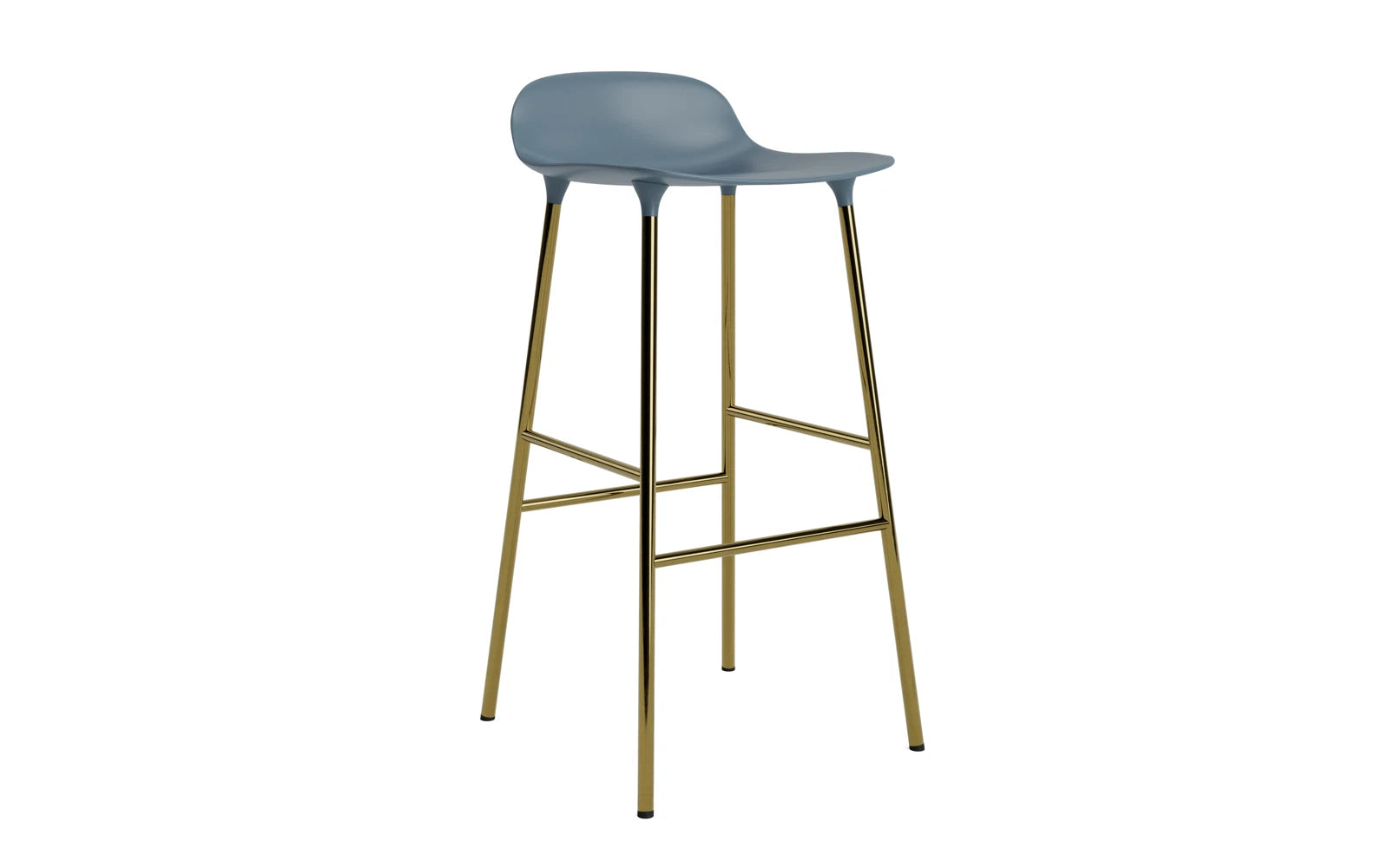 Stylischer Form Barhocker von Normann Copenhagen, ideal für Bars und Küchen, bietet eine harmonische Kombination aus Funktionalität und Ästhetik.