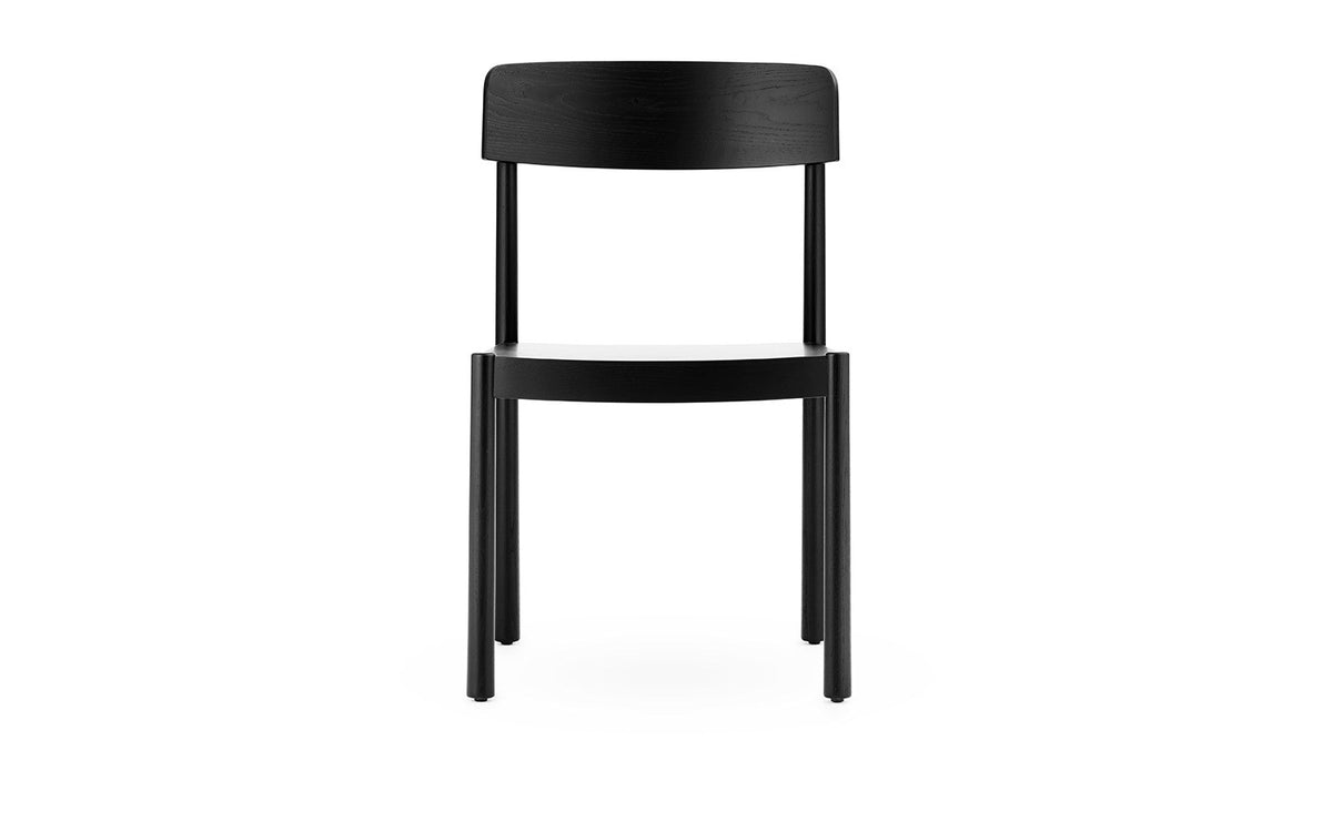 Timb Stuhl in Schwarz präsentiert im Onlineshop von KAQTU Design AG. Stuhl ist von Normann Copenhagen