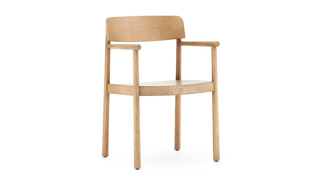 Timb Stuhl mit Armlehne in  präsentiert im Onlineshop von KAQTU Design AG. Stuhl mit Armlehne ist von Normann Copenhagen