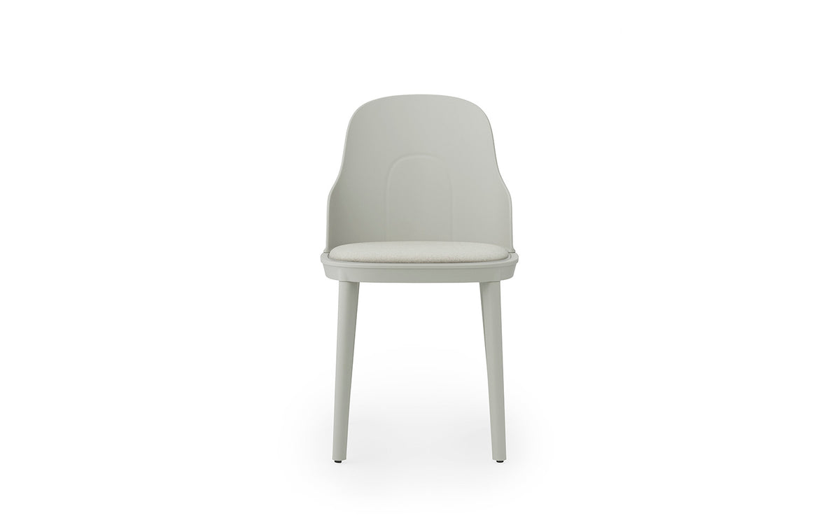 Allez Stuhl gepolstert Main Line Flax, warmes grau/polypropylen in  präsentiert im Onlineshop von KAQTU Design AG. Stuhl ist von Normann Copenhagen