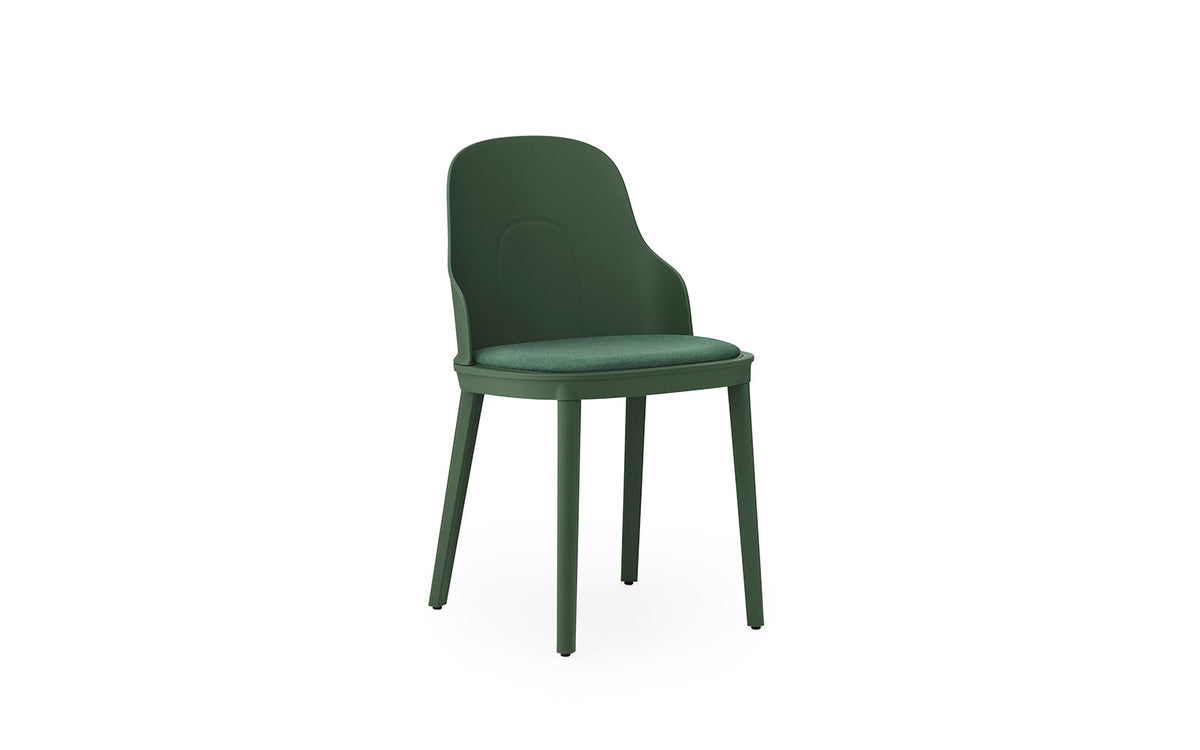 Allez Stuhl gepolstert Main Line Flax, park grün/polypropylen in  präsentiert im Onlineshop von KAQTU Design AG. Stuhl ist von Normann Copenhagen