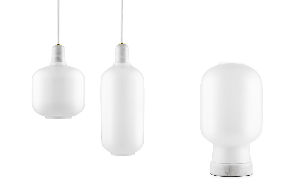 Amp Lampe gross EU in  präsentiert im Onlineshop von KAQTU Design AG. Pendelleuchte ist von Normann Copenhagen