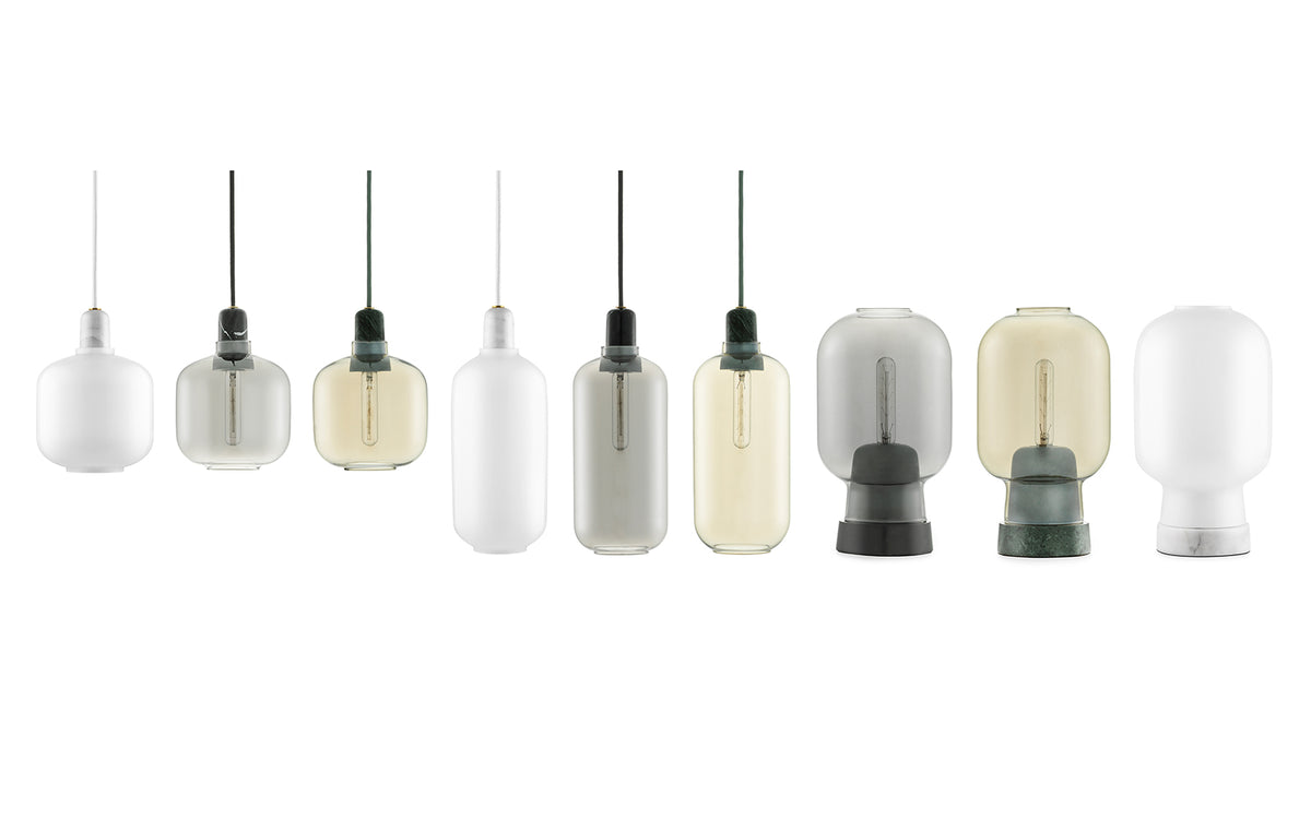 Amp Lampe gross EU in  präsentiert im Onlineshop von KAQTU Design AG. Pendelleuchte ist von Normann Copenhagen